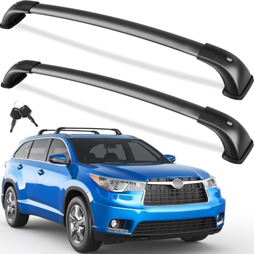 Roof Rack Cross Bars for 2014-2019 Toyota Highlander XLE Limited ...