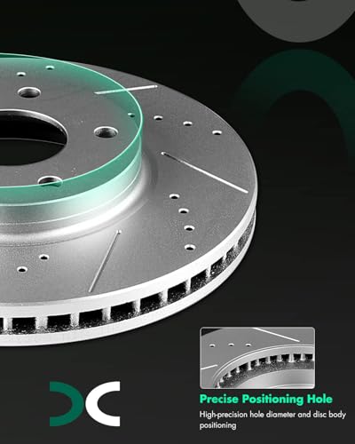 Image of SCITOO Front 11.41 inch Brake Pads and Rotors Kits Brakes Kits:31389;D855-7910
