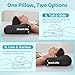 Pozico Side Sleeper Pillow Set - Piercing Pillow with Knee Pillows Provide You All Night Comfort