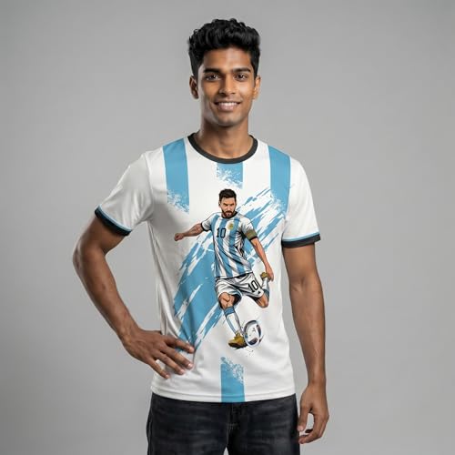 Image of YOURJERSEY Football World Cup 2026 Football Jersey All Team Jersey Custom Name & Number Print | Fan Personalised T-Shirt Sizes for Kids 2Y to Adults 4XL