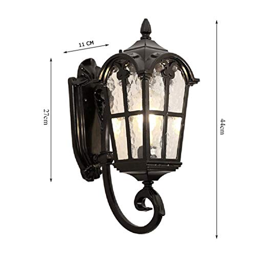 Lampe murale extérieure au design créatif et robuste avec support minimaliste