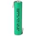 Produktbild ANSMANN 2311-3003 Micro AAA Akku mit Lötfahne 800 mAh, Grün