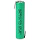 ANSMANN 2311-3003 Micro AAA Akku mit Lötfahne 800 mAh, Grün