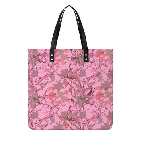 Sac fourre-tout en cuir synthétique grand sac d'epicerie léger