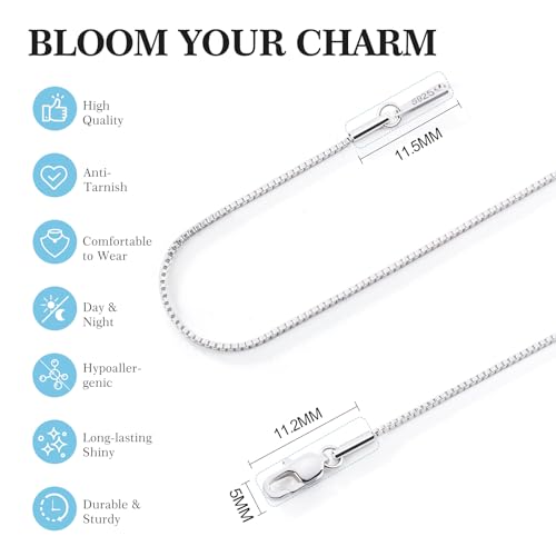18K Gold Plated 925 Sterling Silver Chain Necklace for Women - image 4