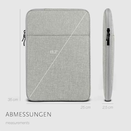 Housse pour Surface Pro 11 idéale pour le bureau en polyester gris moex