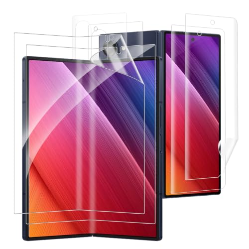 Cable Leader 2+2 TPU Screen Protector for Samsung Galaxy Z Fold 6 5G Flexible TPU High Definition Impact Resistant Anti-Scratch Fingerprint ID Mobile Phone Screen Protector for Z Fold 6