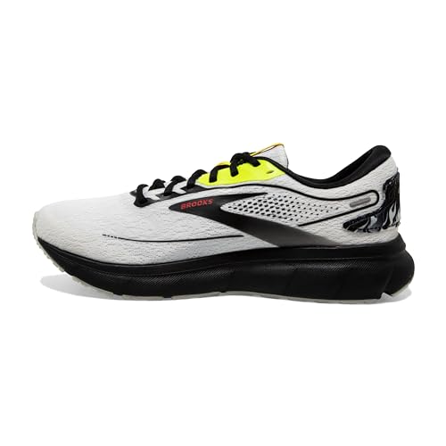 Brooks Women’s Trace 2 Neutral Running Shoe - White/Black/Nightlife - 11 Medium