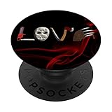 I love Horror Movies, Scary Movie PopSockets PopGrip: Swappable Grip for Phones & Tablets