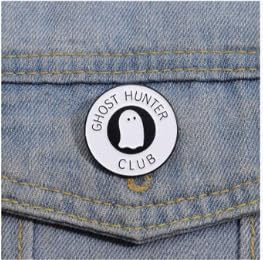 Image of Lovely Plants Tulip Flowers Survive Out Of Spite Ghost Spooky Life Enamel Pins Brooch Badge Fashion Woman Fashion Lapel Pins Jewelry Gift for Backpacks Badges Hats Bags