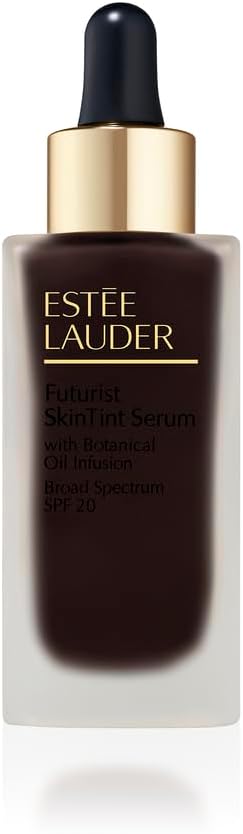 Estée Lauder Futurist Skin Tint Serum Foundation SPF 20 with Glycerin | Light Coverage, 1.0 Fl Oz