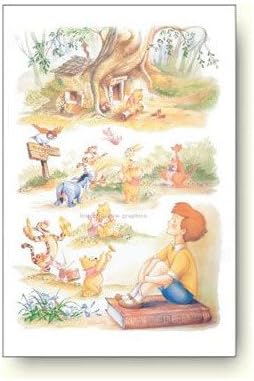 Amazon ディズニーポスター くまのプーさん100エーカーの森の夢 Disney ディズニー アートフレーム ポスター