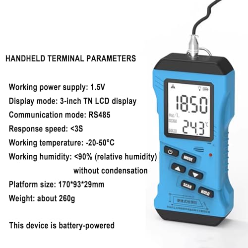 Compteur de sol LCD Rétroéclairé Numérique pour Analyse Précise Température et NPK - 8