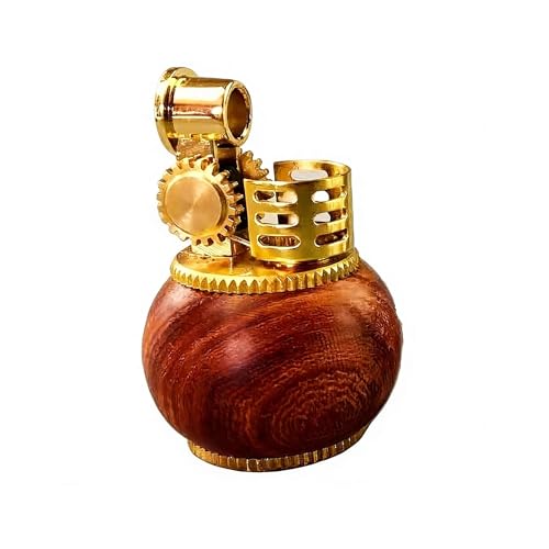 Encendedor portátil pequeño de sándalo metálico miniatura 1