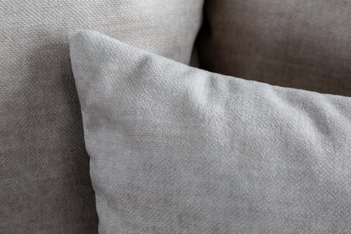 Riess Ambiente Extravagantes XXL Sofa ELEGANCIA 285cm Champagner beige Samt inkl. Kissen Bigsofa – Bild 7