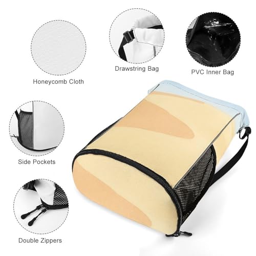 Bolsa de gimnasio con cordón ideal para tus entrenamientos diarios y escapadas de fin de semana 5