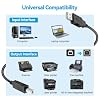 6ft USB Data Sync PC Cable Cord Lead for Electrix EBOX-44 Portable Computer DJ Audio Interface