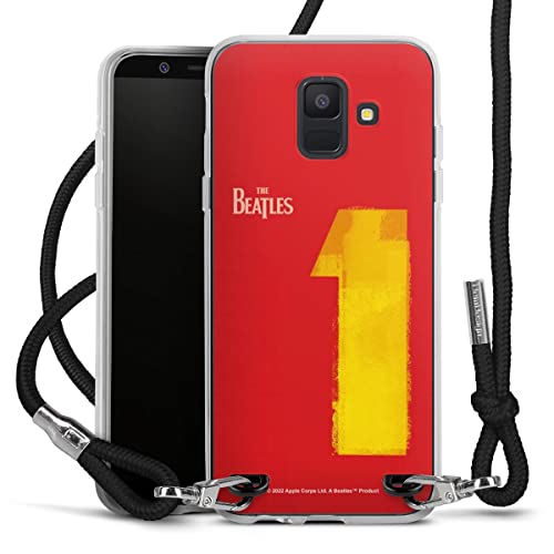 DeinDesign Coque Collier Compatible avec Samsung Galaxy A6 (2018) Coque avec Cordon Coque avec Cordon The Beatles Bande… - Les Beatles, Paul McCartney, John Lennon, RIngo Starr, George Harrison DeinDesign Coque Collier Compatible avec Samsung Galaxy A6 (2018) Coque avec Cordon Coque avec Cordon The Beatles Bande…