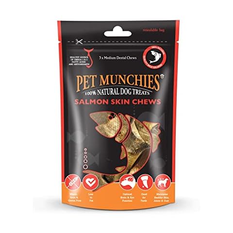 Pet Munchies Salmon Skin Dental Chews Cover