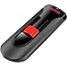 Sandisk Cruzer Glide USB Flash Drive, 64 GB, Black/Red (SDCZ60-064G-A46)