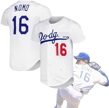 わ*こ様 野茂英雄　ドジャース　半袖ユニフォーム　背番号16 わ*こ様 野茂英雄 ドジャース 半袖ユニフォーム 背番号16 - メルカリ