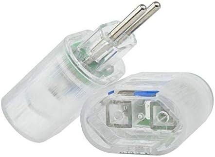 Protetor Contra Surtos Elétricos (DPS) CLAMPER 127/220V, 10 Amperes, 2 Pinos, para PC, PS5, Xbox, Smartphone, Monitor, Impressora, etc - iCLAMPER Pocket Fit 2P 10A Transparente Bivolt