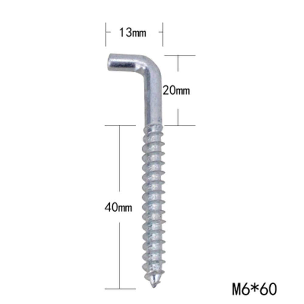 20 Pezzi Ganci A Vite Ad Angolo Retto A Forma Di L Ganci A Vite A 7 Forme Per Casa Ufficio Posto Di Lavoro 98355748 - Foto 8