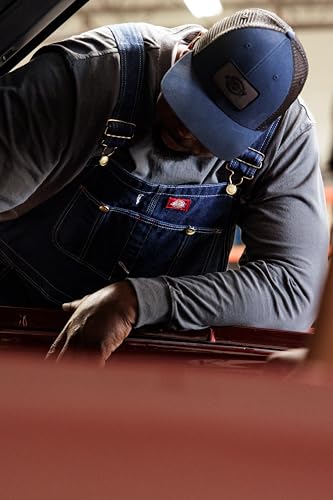 Dickies Men's Big-Tall Bib Overall, Indigo Rigid, 50x32 - image 6