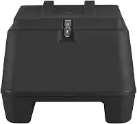 BAÚ PLÁSTICO SUPERIOR 135 LITROS PRO TORK PRETO