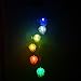 Color Changing Solar Power Wind Spinner Mobiles Light for Home Garden Patio Lawn Landscape Pond Pool Yard Decor, Pine Cones LED Night Light Hanging Lamp (Pine Cones)