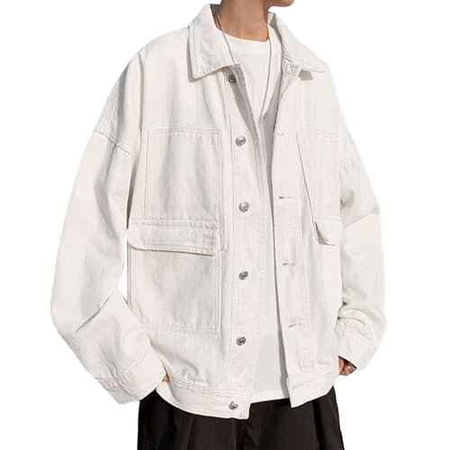Chaqueta Jean para Hombre estilo Trucker Casual miniatura 1