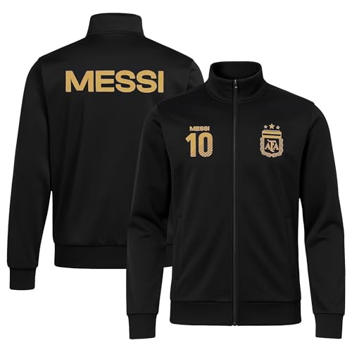 Image of Icon Sports Officially Licensed Argentine Football Association Lionel Messi Track Jacket - Unisex Adult