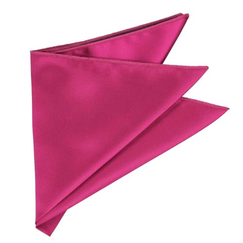 Image of tiemart Solid Color Pocket Squares for Men | For Suits, Perfect for Wedding Parties, 12 x 12 inch / 30 x 30 cm