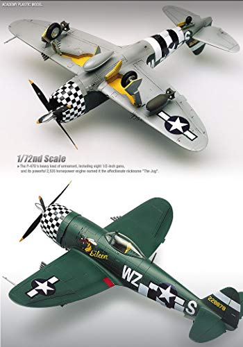 Academy Hobby Model Kits Scale Model : Airplane & Jet Kits (1/72 P-47D Eileen) - Thumbnail 2