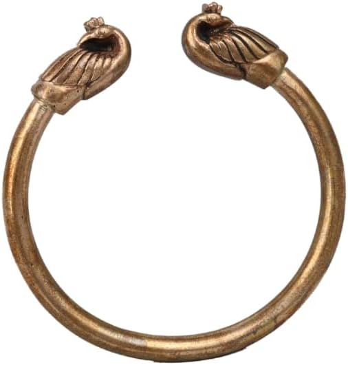 Panchaloga Peacock Kappu/Panchadhatu Peacock Bracelet/Kada for Men and Women.