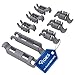 Produktbild VIOKS Klammern Set für Unterkorb Geschirrspüler Ersatz für Bosch 00611472-8x Klammer für Klappstachelreihe Geschirrspüler Bosch Siemens Neff