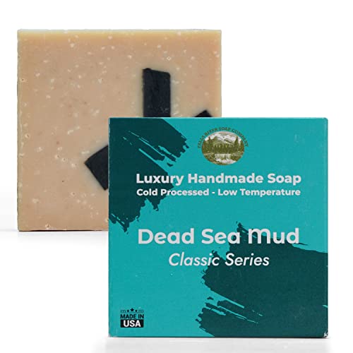 Dead Sea Mud - 5oz Soap Handmade Soap bar - Pure Essential Oil Natural Soaps- Castile Handmade Soap bar - Falls River Soap Company