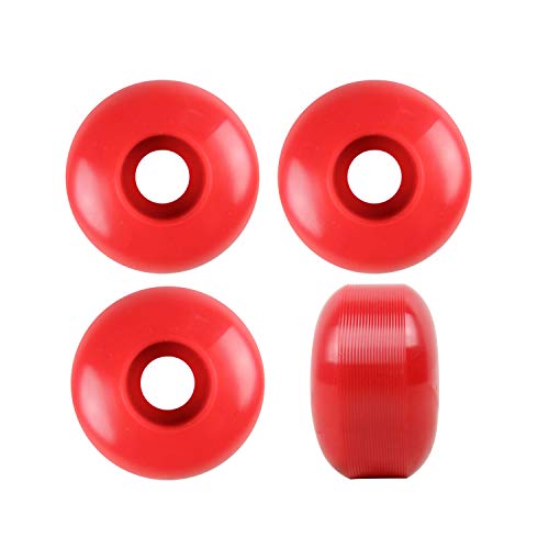 Choice Skateboard 99a Wheels, Red, 52 mm