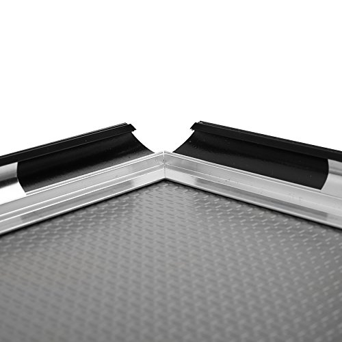 Displays Market Snap Frame 11X17 Inch Photo Poster Size, 0.59 Inch Black Mitered Corner, Front Loading Picture Frame #TOP1