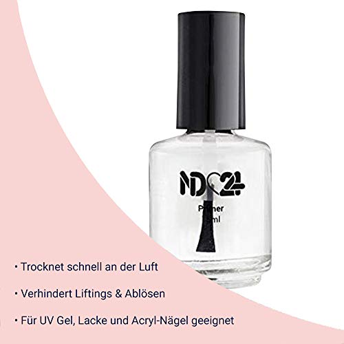 Nagel Primer Für Gelnägel Acryl Modellage Nägel - Studio Qualität - Made In Germany - 5ml – Bild 4