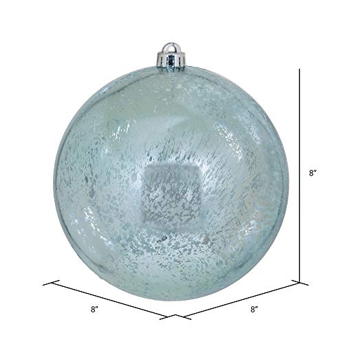 Boule de mercure bleu clair originale pour centre de table de fête - 6