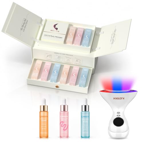 HXDZFX LED Full Body Massager, Face Neck Arm Leg...