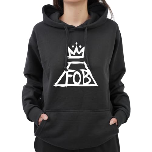 Graphic Impact - Felpa con Cappuccio - Uomo Nero S...