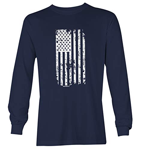 Haase Unlimited White American Flag - Distressed Youth T-Shirt