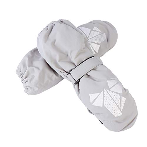 PRETYZOOM 1 par de luvas infantis de inverno quentes para esqui à prova de vento luvas antiderrapant