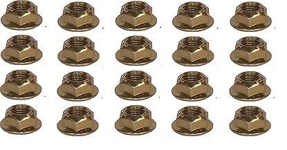 Torque Converter Nuts, fits A4LD C3 C4 C5 C6 AOD E4OD Heavy Duty 3/8"-24 x 0.34 E40D
