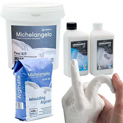 Il calco in silicone è flessibile e molto resistente. Può essere colorato prima di essere versato nell'impronta per ottenere risultati di grande effetto artistico.