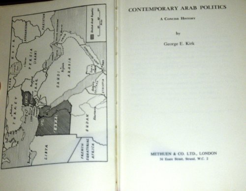 Contemporary Arab politics: A concise history (... B0007FKUHG Book Cover