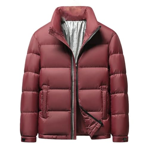 Chaqueta de plumas para hombre parkas gruesas de abrigo cálido contra el frío