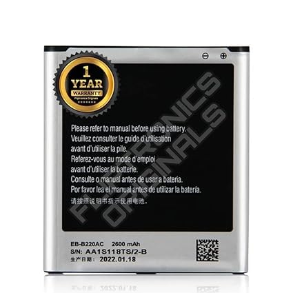 Image of EB-B220AC Battery for Samsung Galaxy Grand 2 Battery with 1 Year Warranty****(P293)